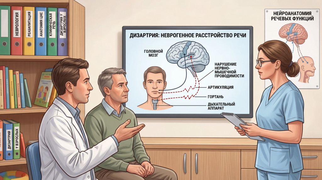 Дизартрия - иллюстрация к статье